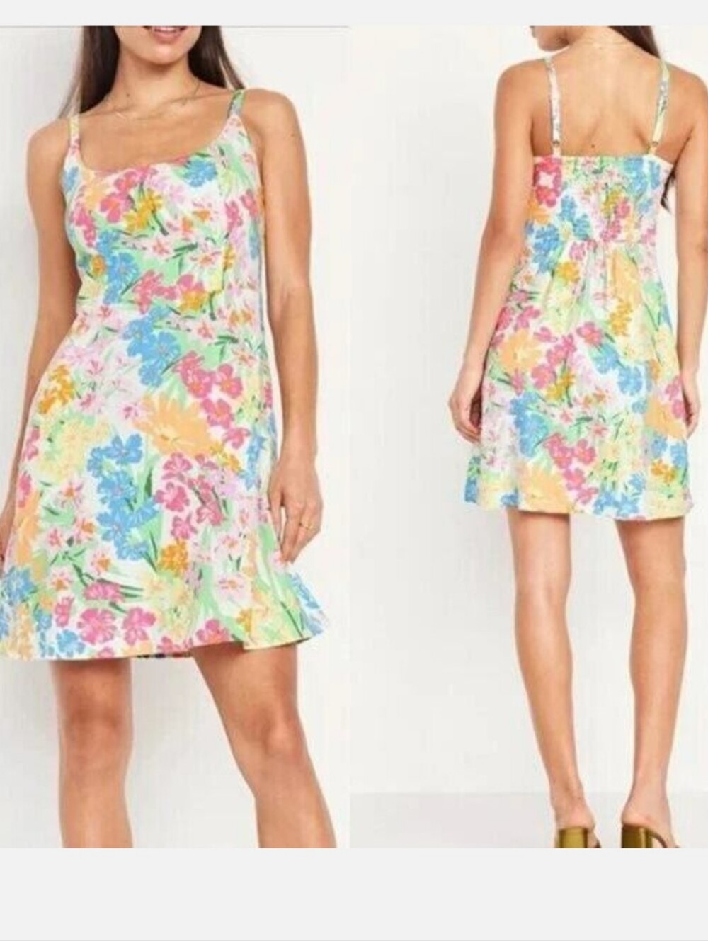 Old Navy Cami Mini Floral Dress